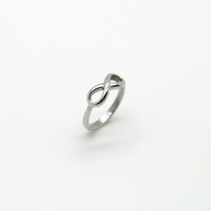 Stainless Steel Infinity Ring.